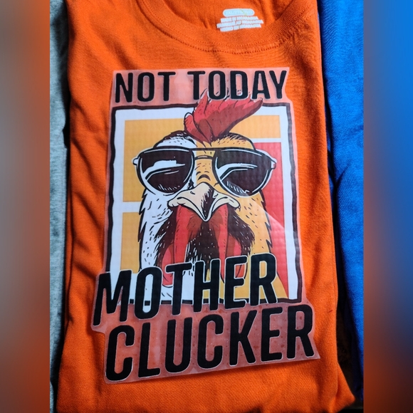 T-shirts Not From Grandma's Chicken Coop! "Mother Clucker" -Pick Color/Size NWT - Picture 5 of 5